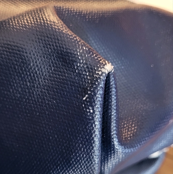 Kate Spade NY On The Go Cotton & Leather Polkadot Tote Bag - Picture 11 of 15